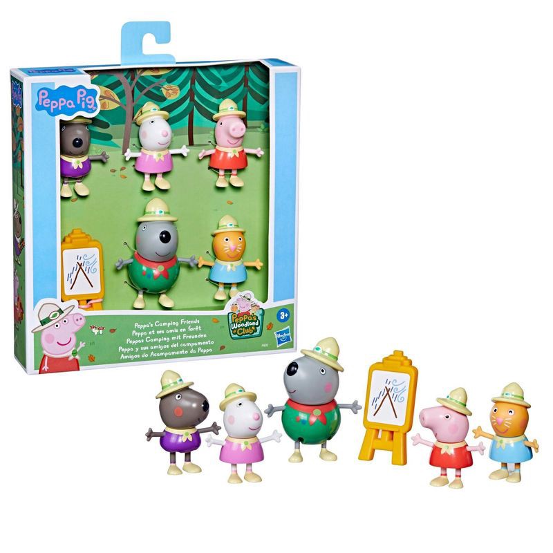 slide 5 of 11, Peppa Pig Mini Camping Friends Mini Figures (Target Exclusive), 1 ct