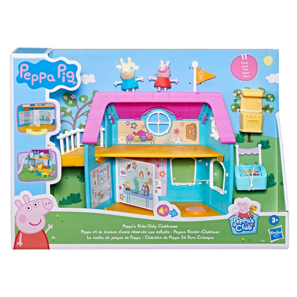 slide 2 of 8, Peppa Pig Peppa's Kids-Only Clubhouse Playset, 1 ct
