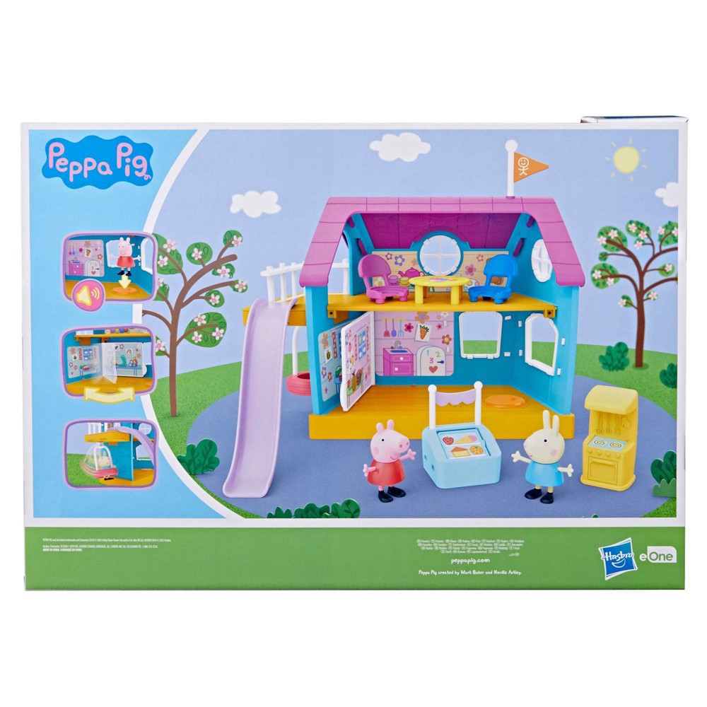 slide 4 of 8, Peppa Pig Peppa's Kids-Only Clubhouse Playset, 1 ct