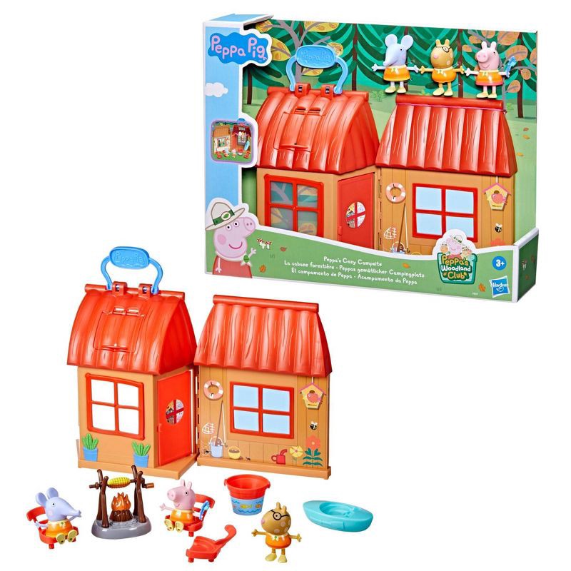 slide 11 of 13, Peppa Pig Cozy Campsite Mini Figures (Target Exclusive), 1 ct