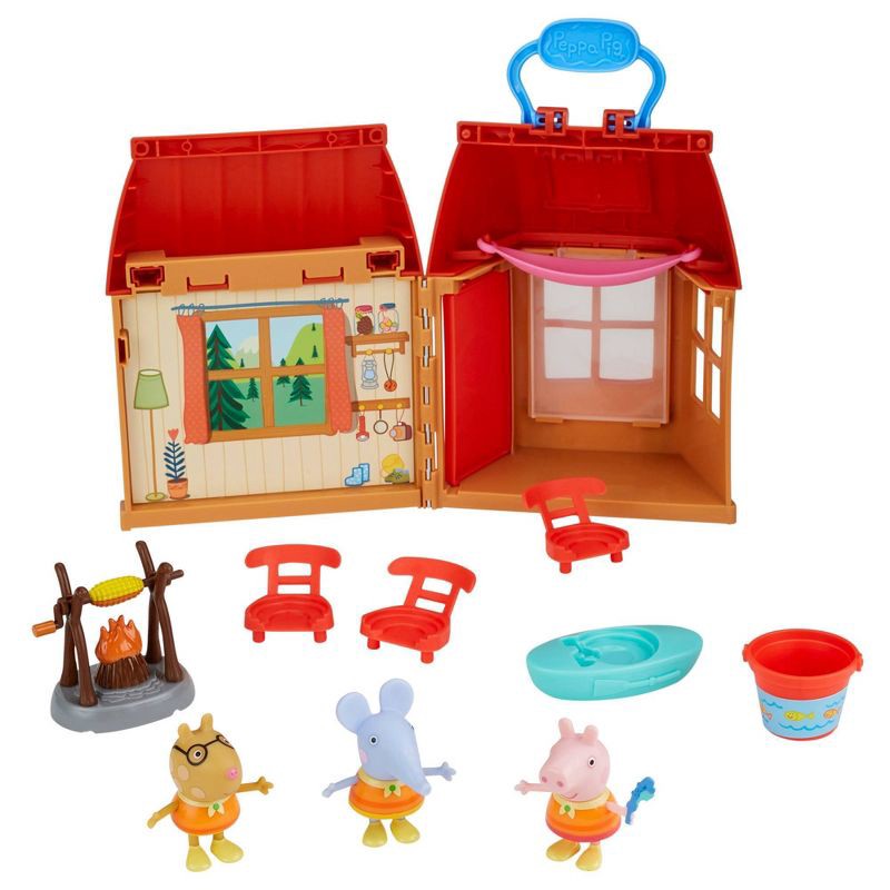 slide 4 of 13, Peppa Pig Cozy Campsite Mini Figures (Target Exclusive), 1 ct