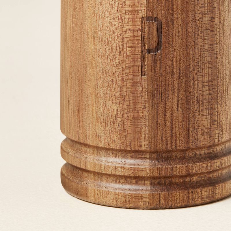 slide 3 of 3, Hearth & Hand with Magnolia Wood Pepper Grinder 7.5" Brown - Hearth & Hand™ with Magnolia, 1 ct