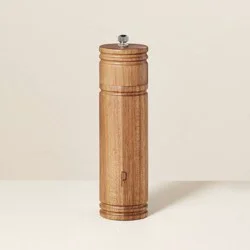 Hearth & Hand with Magnolia Wood Pepper Grinder 7.5" Brown - Hearth & Hand™ with Magnolia