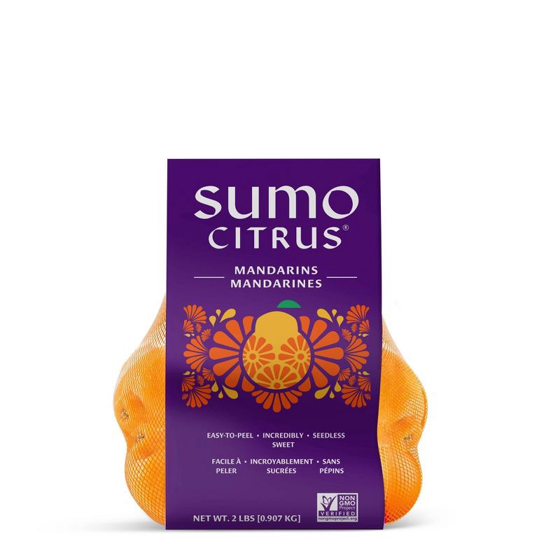 slide 1 of 3, Sumo Citrus Mandarin Oranges - 2lb Bag, 2 lb