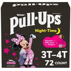 Pull-Ups Nighttime Training Pants 3T-4T - Girl - 72ct