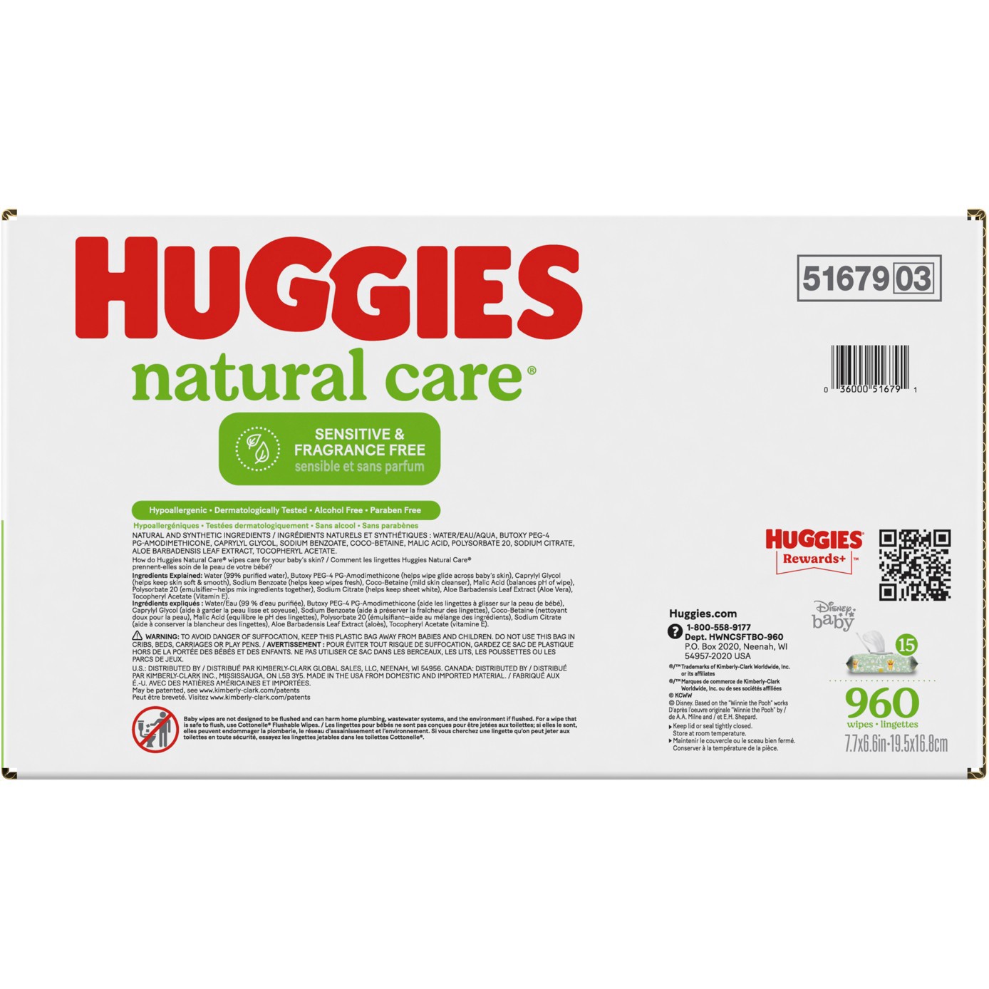 slide 2 of 11, Huggies Natural Care Sensitive Unscented Baby Wipes - 960ct, 960 ct