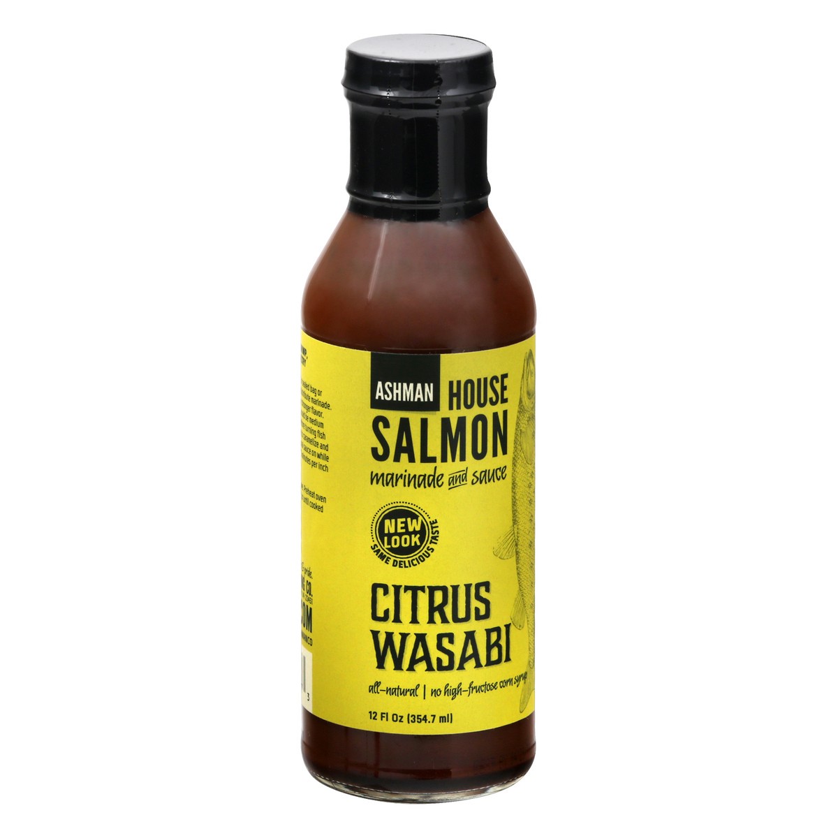 slide 2 of 9, Ashman Salmon Citrus Wasabi Marinade and Sauce 12 oz, 12 oz