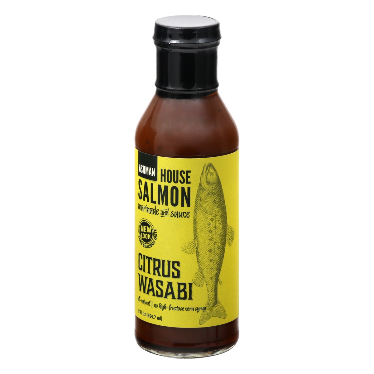 slide 3 of 9, Ashman Salmon Citrus Wasabi Marinade and Sauce 12 oz, 12 oz