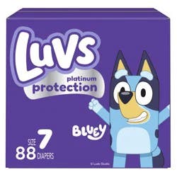 Luvs Pro Level Leak Protection Diapers Giant Pack - Size 7 - 88ct