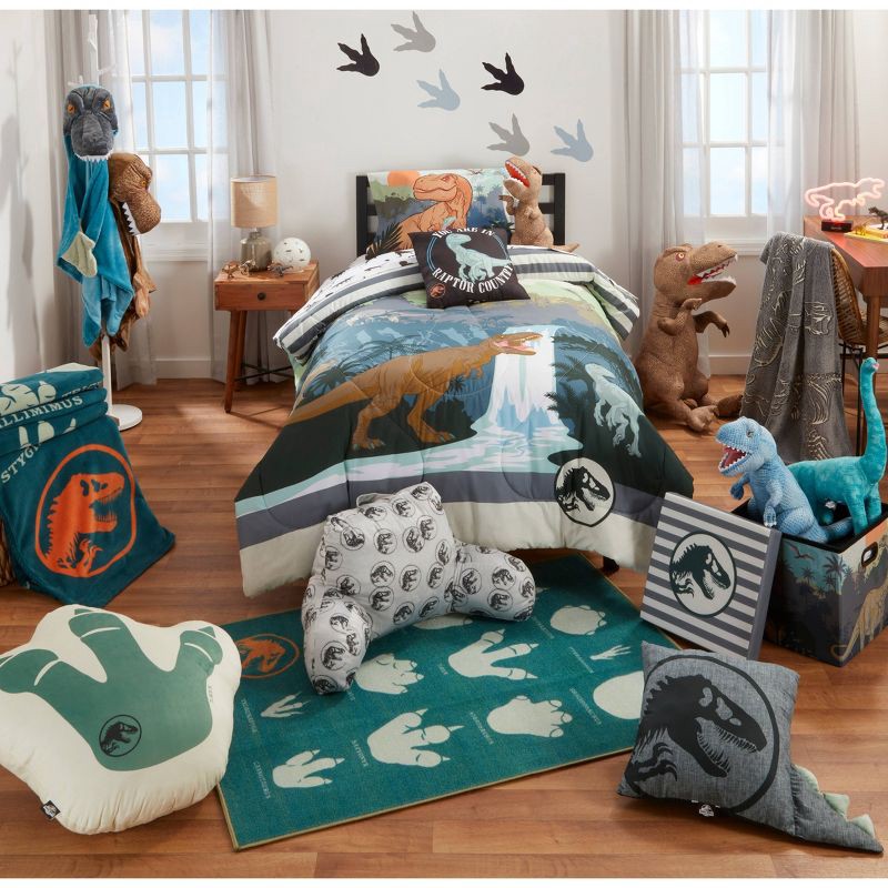 slide 4 of 4, Jurassic World Kids' Sheet Set, 1 ct