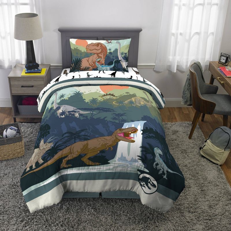 slide 3 of 6, Jurassic World Reversible Kids' Comforter, 1 ct