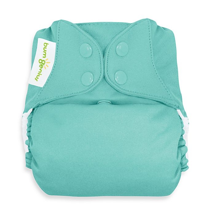 slide 1 of 1, bumGenius Freetime Cloth Diaper with Snap Closure - Mirror, 1 ct