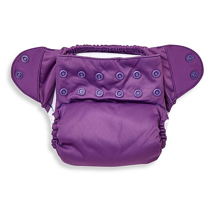 slide 2 of 2, bumGenius Freetime Cloth Diaper with Snap Closure - Jelly, 1 ct