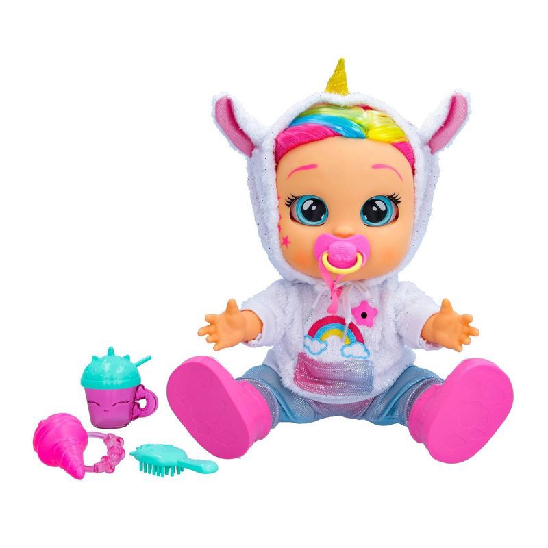 slide 1 of 1, Cry Babies First Emotions Dreamy Interactive Baby Doll 65+ Emotions and Baby Sounds, 1 ct