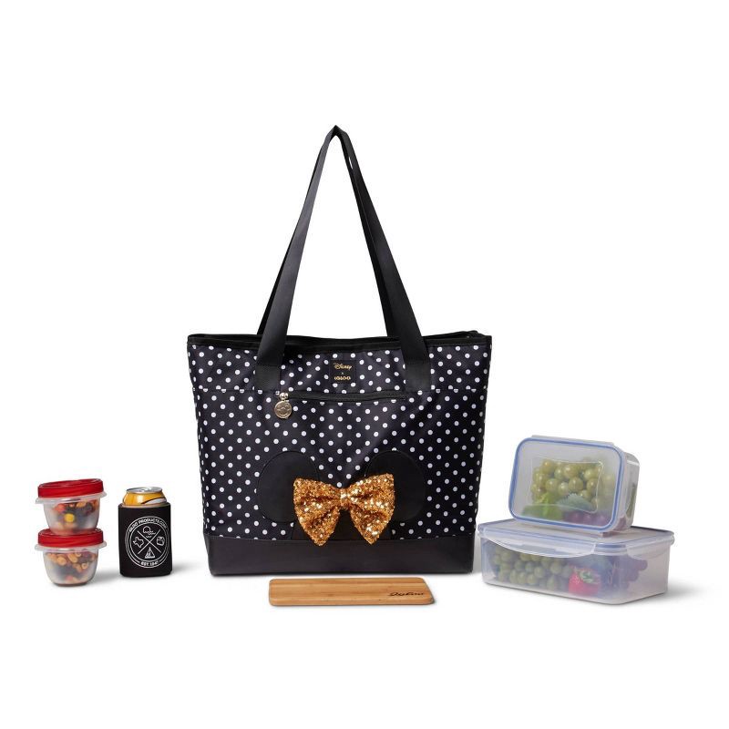slide 2 of 15, Igloo Dual Compartment 20qt Tote Cooler Bag - Minnie Mouse, 20 qt