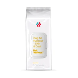 Pet Parents Skin & Coat Wipes Natural 100 ct
