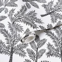 Tree Toile Wallpaper Black - Threshold™