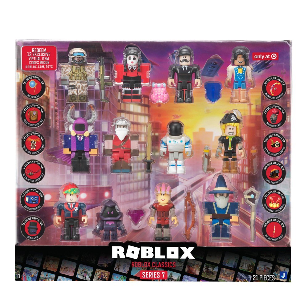 Roblox Action Series 7 Exclusive Virtual Item Code Messaged FAST