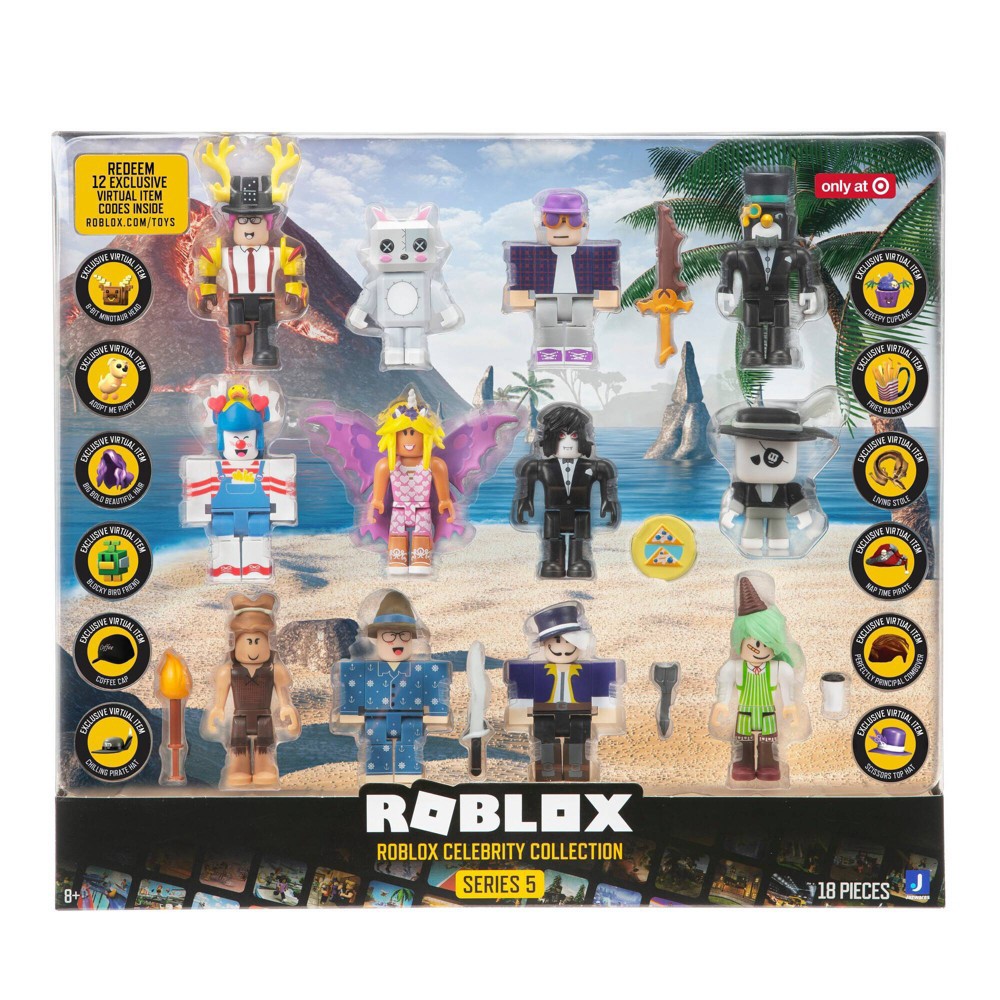 slide 2 of 3, Roblox Celebrity Collection - Series 5 Figure 12pk (Target Exclusive), 12 ct