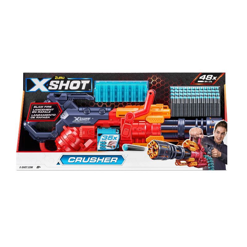 slide 5 of 6, X-Shot EXCEL Crusher Blaster by ZURU, 1 ct