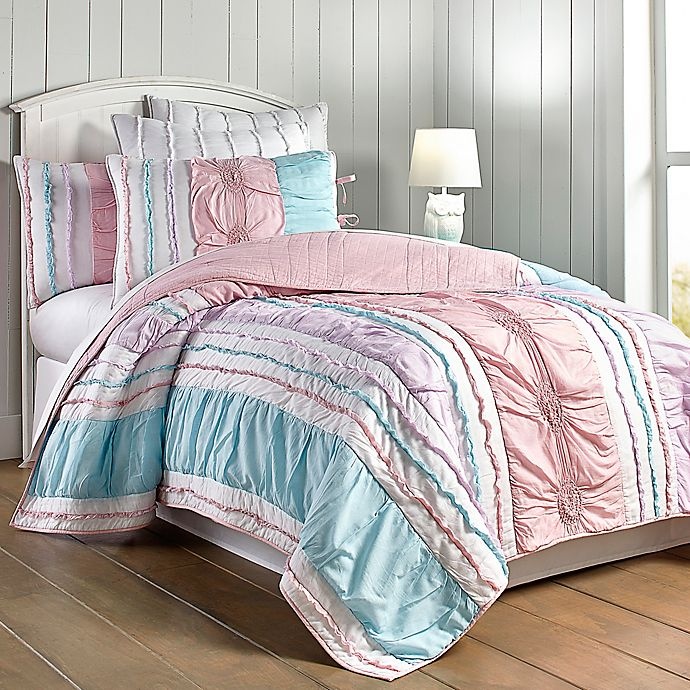 slide 2 of 3, Levtex Home Bobbi Twin Quilt Set - Pink, 1 ct