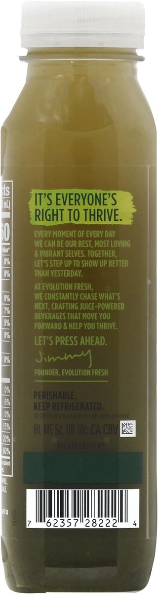 slide 4 of 9, Evolution Fresh Organic Greens & Ginger Vegetable & Fruit Juice Blend 11 fl oz, 