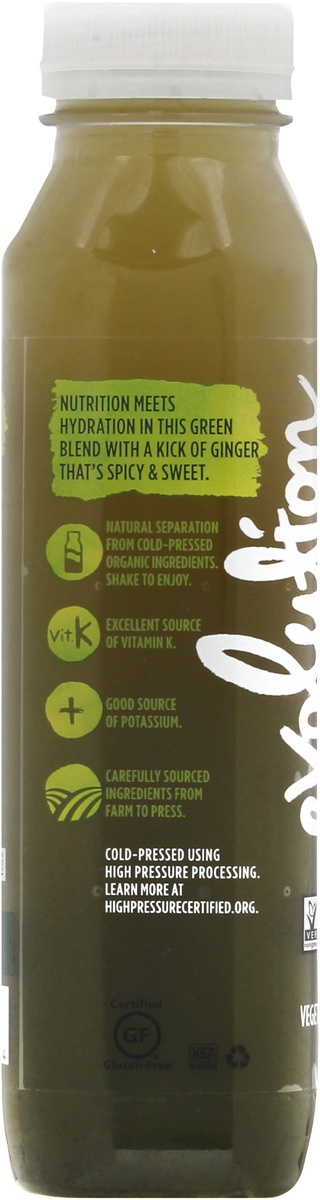 slide 7 of 9, Evolution Fresh Organic Greens & Ginger Vegetable & Fruit Juice Blend 11 fl oz, 