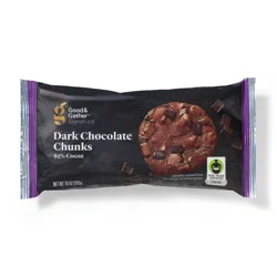 Signature Dark Chocolate Chunk - 10oz - Good & Gather™