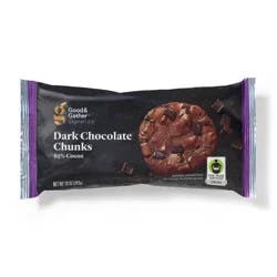 Signature Dark Chocolate Chunk - 10oz - Good & Gather™
