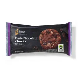Signature Dark Chocolate Chunk - 10oz - Good & Gather™