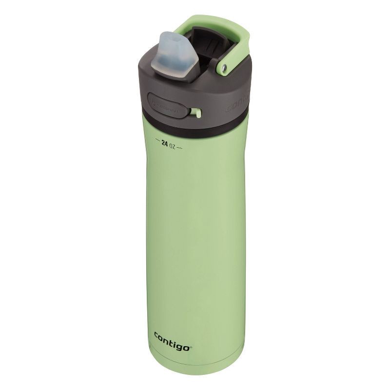 slide 2 of 6, Contigo Ashland 2.0 AutoSpout Chill Stainless Steel Water Bottle 24oz Cucumber, 24 oz
