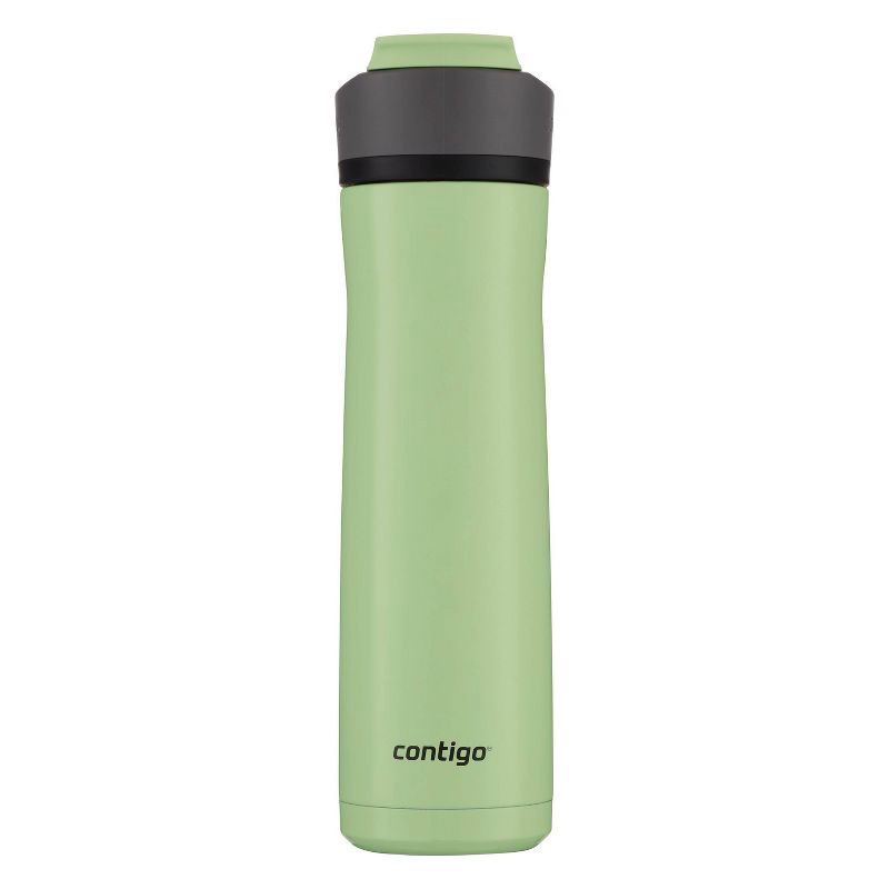slide 4 of 6, Contigo Ashland 2.0 AutoSpout Chill Stainless Steel Water Bottle 24oz Cucumber, 24 oz