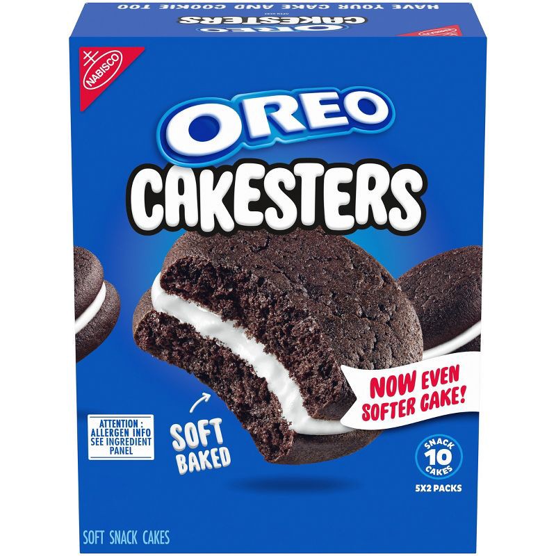 slide 1 of 16, OREO Cakesters Soft Snack Cakes - 10.1oz/5ct, 10.1 oz, 5 ct