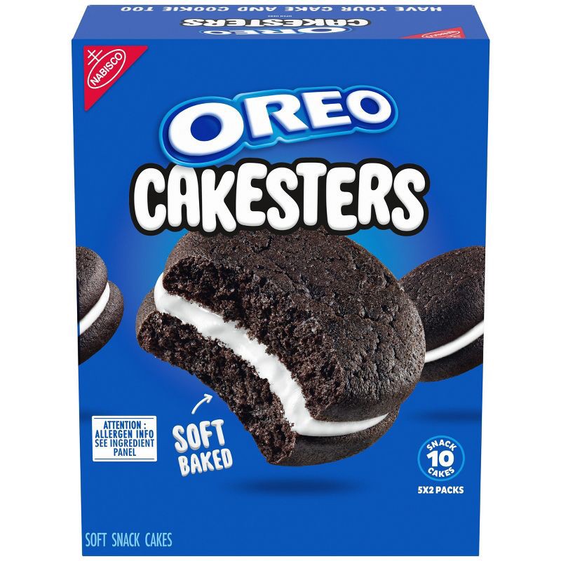 slide 1 of 14, OREO Cakesters Soft Snack Cakes - 10.1oz, 10.1 oz