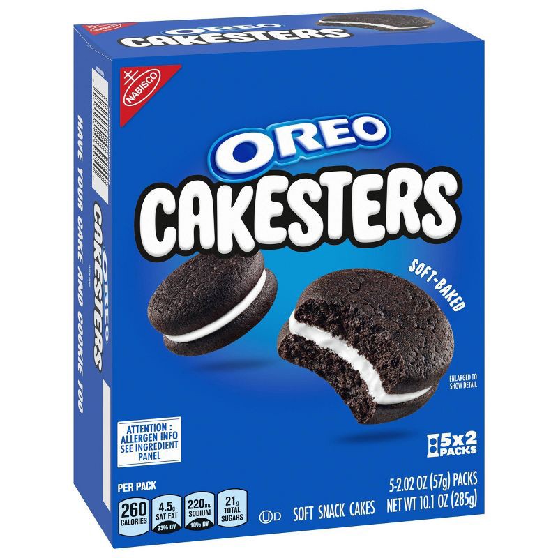 slide 5 of 14, OREO Cakesters Soft Snack Cakes - 10.1oz/5ct, 10.1 oz, 5 ct