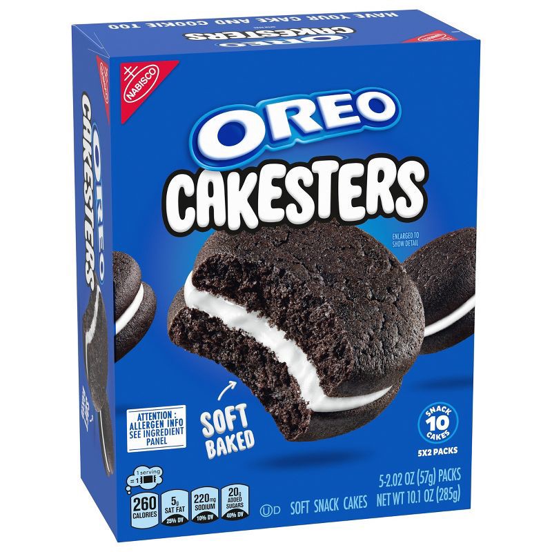 slide 10 of 14, OREO Cakesters Soft Snack Cakes - 10.1oz, 10.1 oz