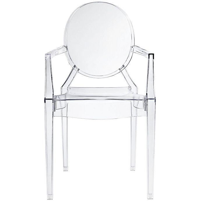 slide 3 of 5, Modway Casper Dining Arm Chair - Clear, 1 ct