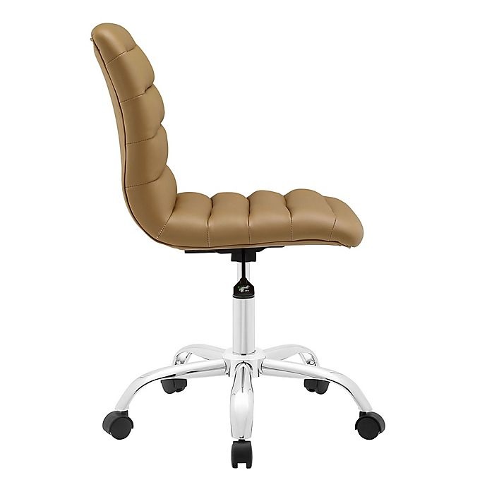 slide 2 of 4, Modway Ripple Mid-Back Office Chair - Tan, 1 ct