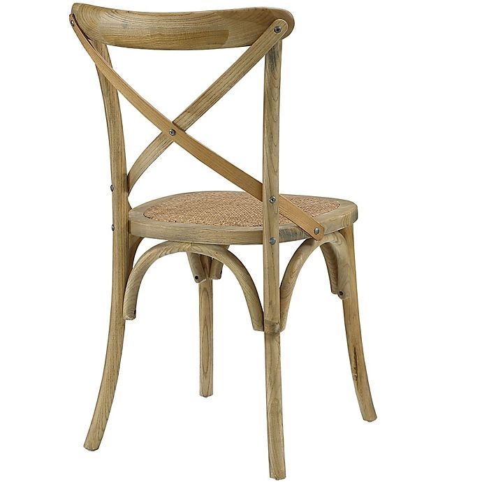 slide 4 of 5, Modway Gear Dining Side Chair - Natural, 1 ct