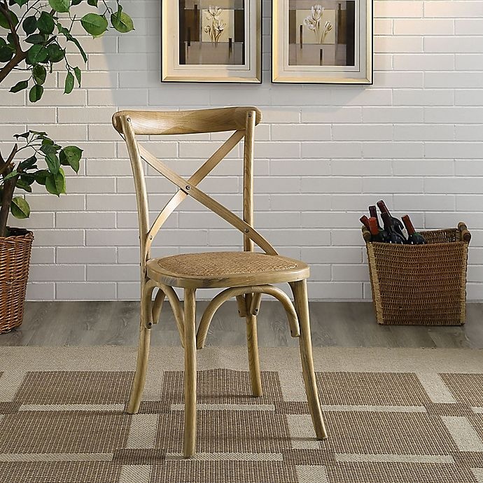 slide 5 of 5, Modway Gear Dining Side Chair - Natural, 1 ct