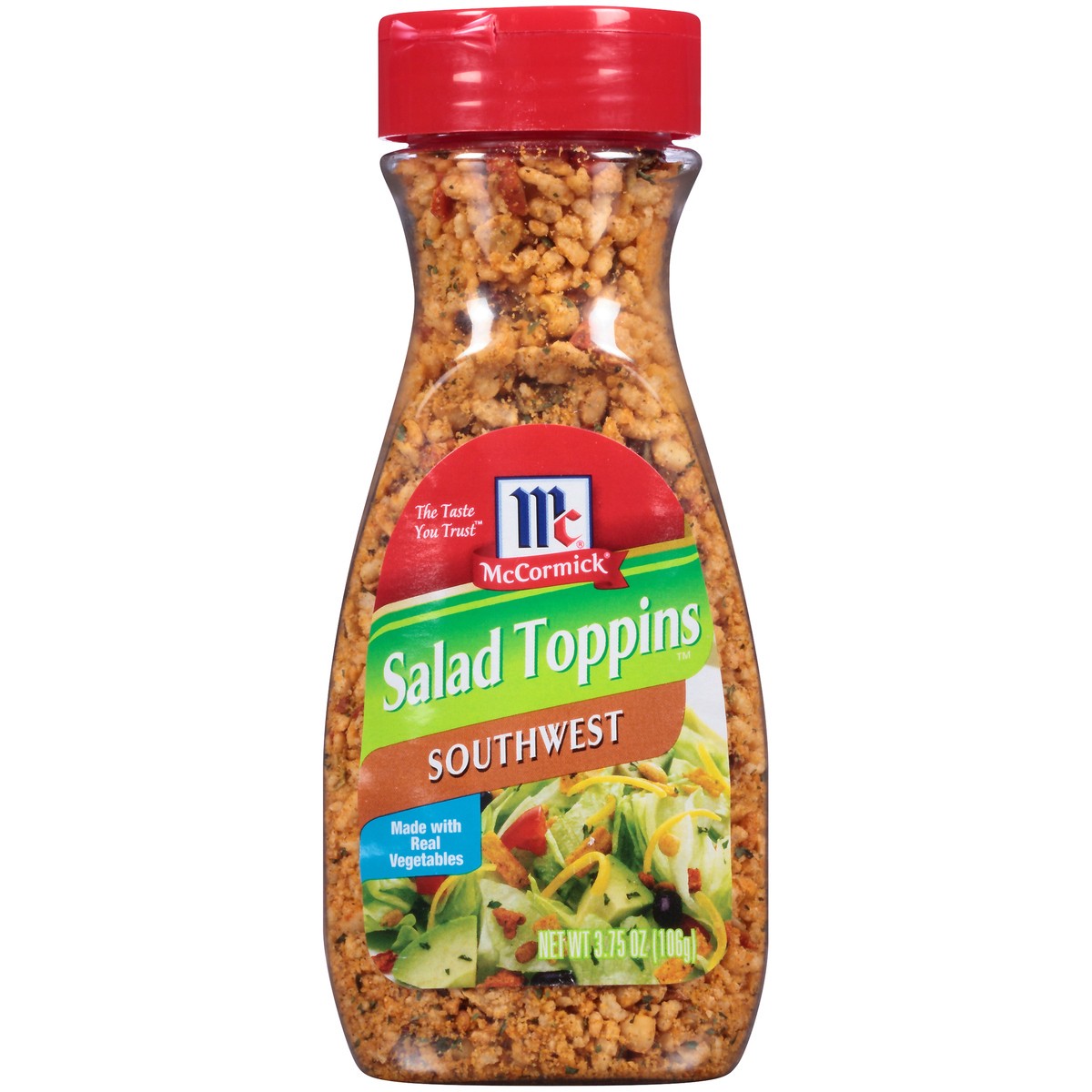 slide 1 of 10, McCormick Southwest Salad Toppins, 3.75 oz, 3.75 oz