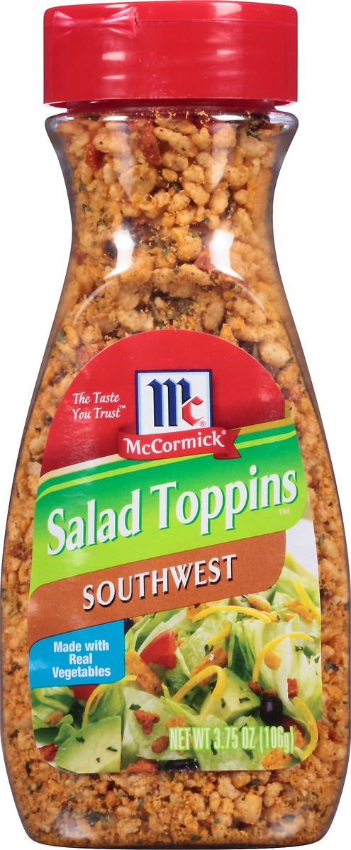 slide 9 of 10, McCormick Southwest Salad Toppins, 3.75 oz, 3.75 oz