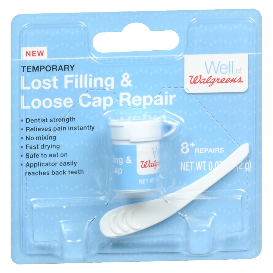 slide 1 of 1, Walgreens Lost Filling & Loose Cap Repair, 1 ct
