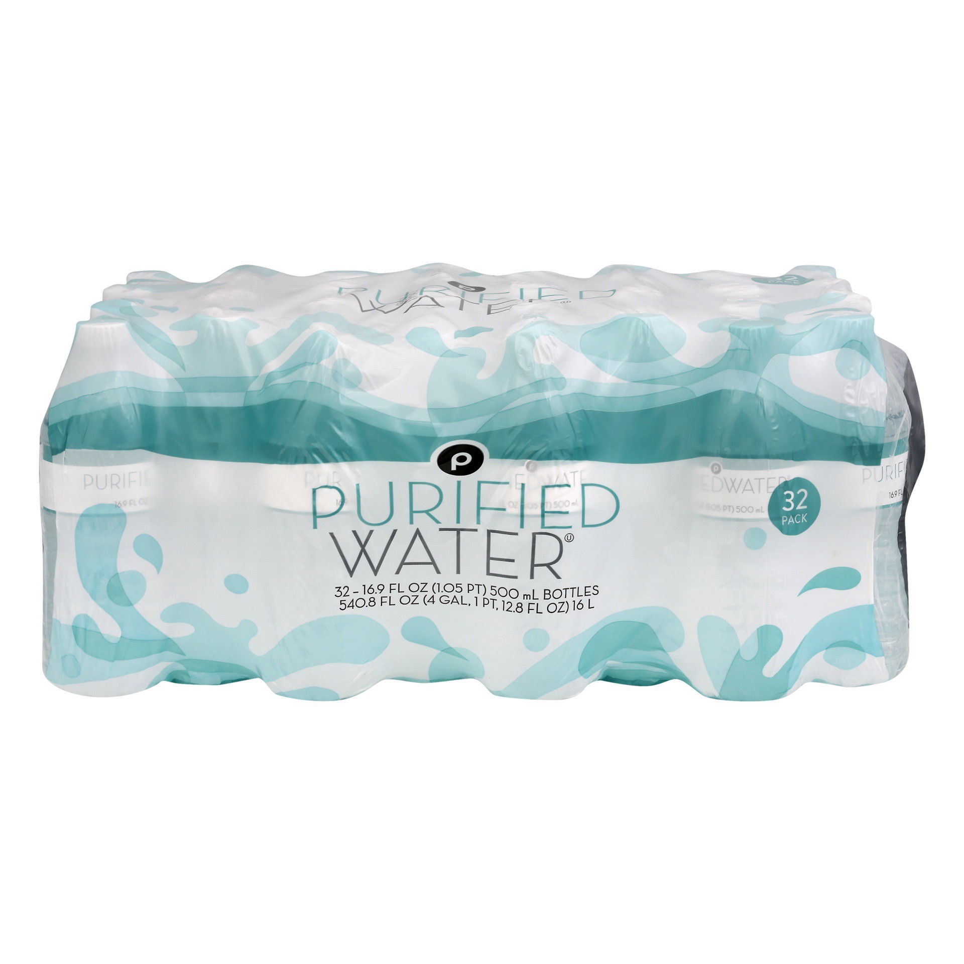 slide 1 of 1, Publix Purified Water, 32 ct; 16.9 oz