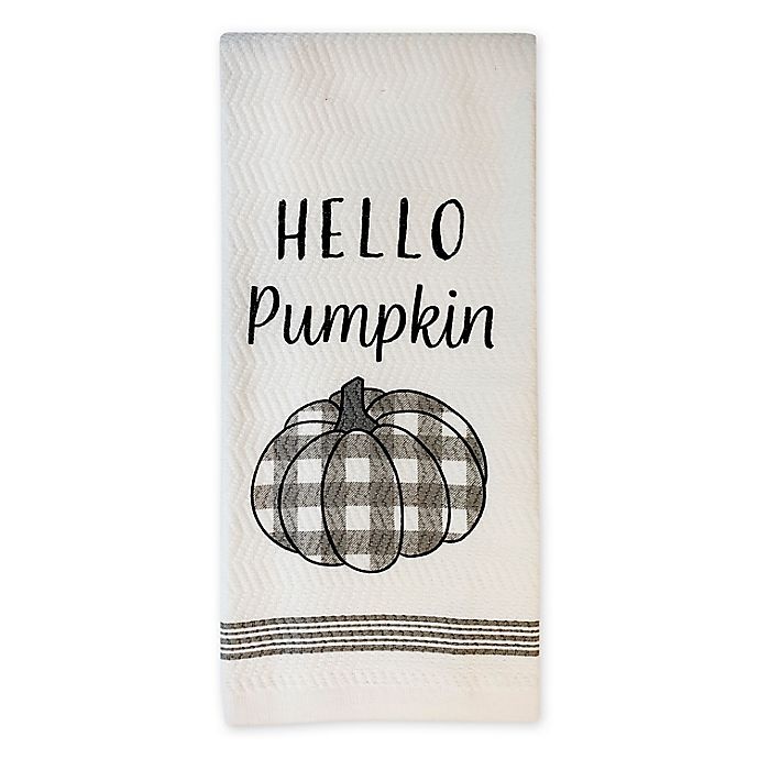 slide 2 of 3, Hello Pumpkin Harvest Kitchen Towels, 2 ct