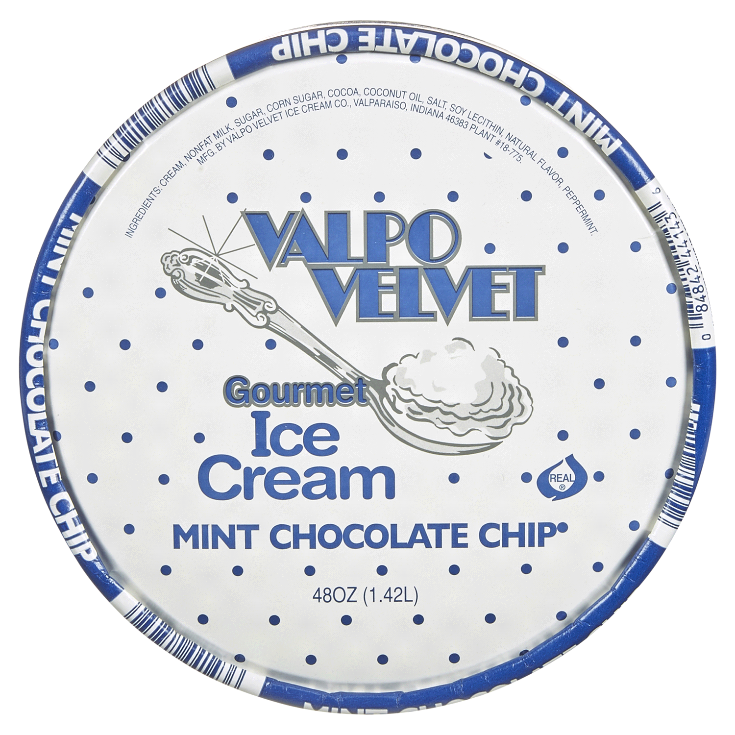 slide 2 of 2, Valpo Velvet Mint Choc Chip, 48 oz