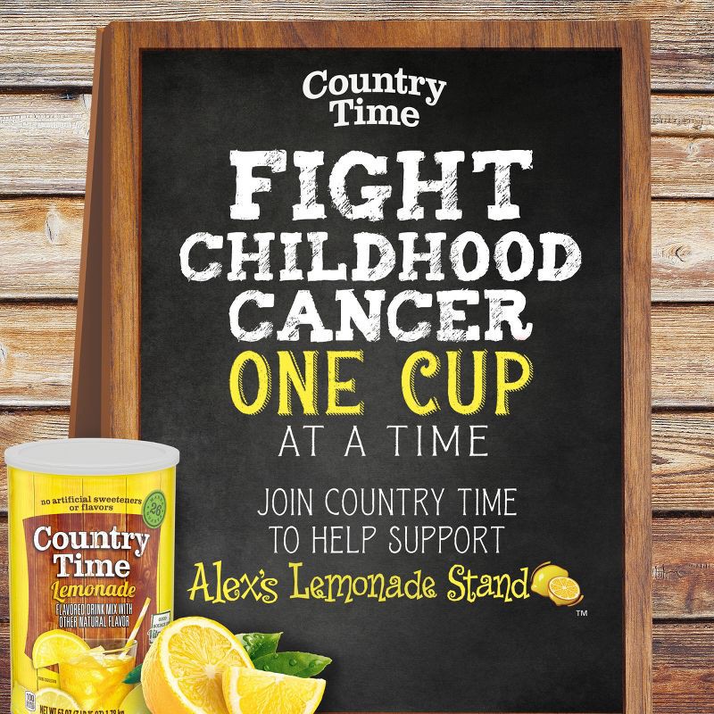 slide 6 of 9, Country Time Lemonade Drink Mix - 63 oz Canister, 63 oz