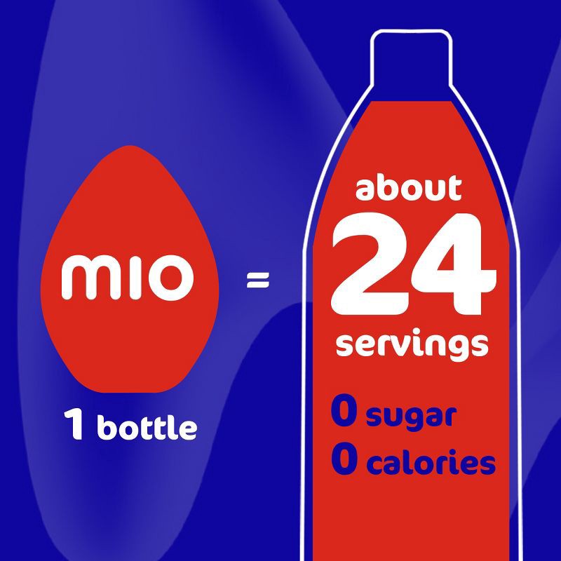 slide 3 of 10, MiO Big Bottle Strawberry Pineapple Smash Liquid Water Enhancer - 3.24 fl oz Bottle, 3.24 fl oz