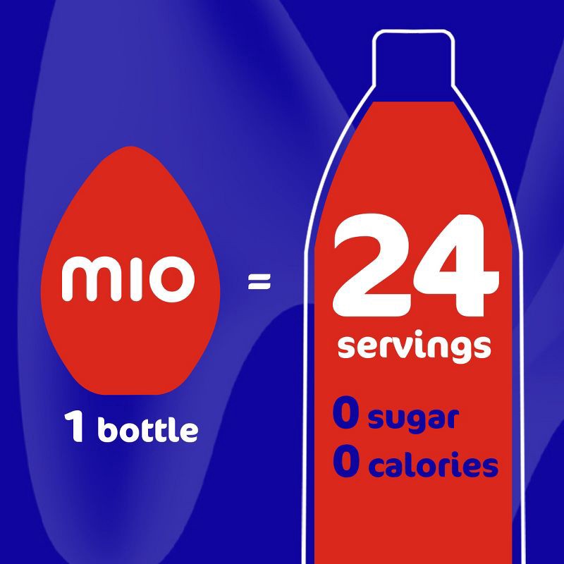 slide 7 of 10, MiO Big Bottle Strawberry Pineapple Smash Liquid Water Enhancer - 3.24 fl oz Bottle, 3.24 fl oz