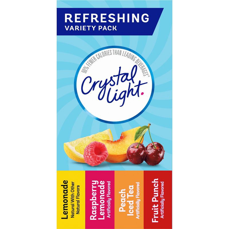 slide 7 of 8, Crystal Light On The Go Variety Pack - 44ct Packets, 44 ct